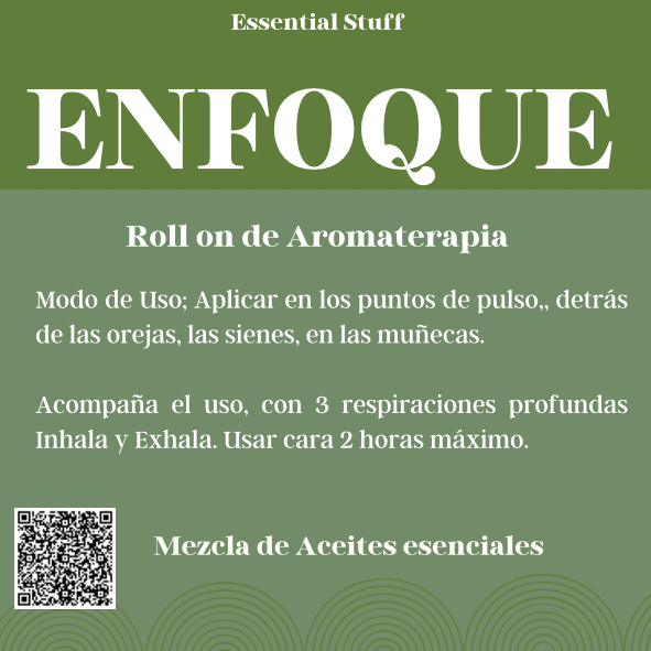 Roll On de Aromaterapia para la Concentración