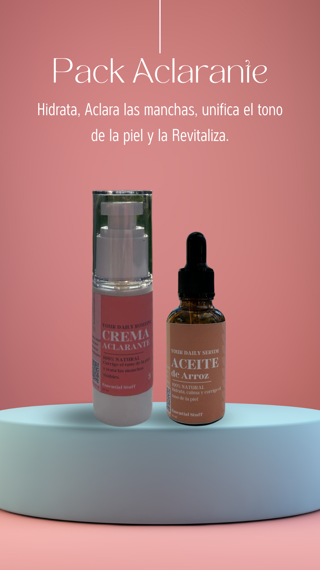 Pack Aclarante, ¿Támbien luchas con las manchas?