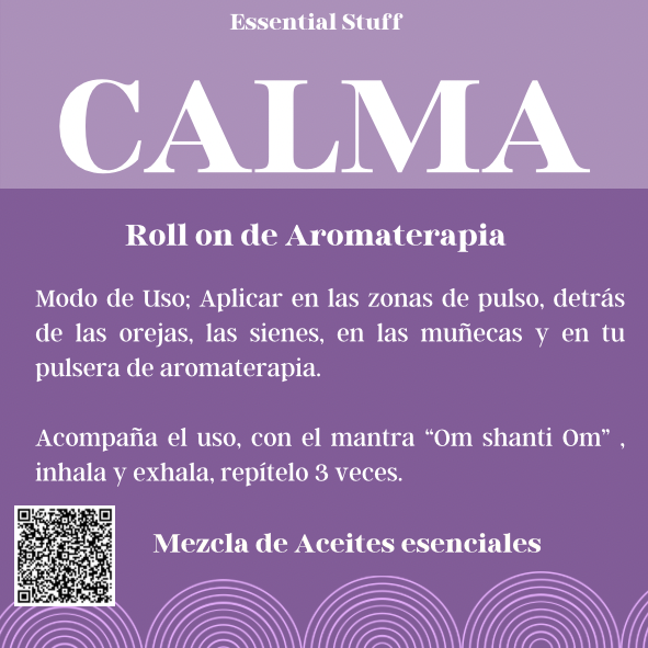 Roll On Relajación y Calma Essential Stuff con aceites esenciales de bergamota y lavanda, frasco de 10 ml para estrés y ansiedad