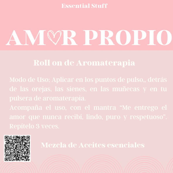 Roll On de Aromaterapia Amor Propio 💕