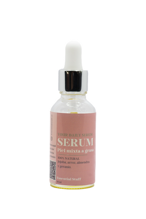 Serum Matificante para Piel Mixta y Grasa – Control de Brillo, Poros y Sebo | Essential Stuff