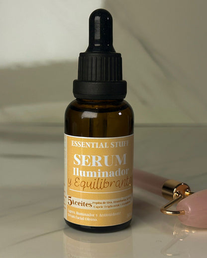 Serum Iluminador y Equilibrante – Nutrición Profunda con Aceites Naturales | Essential Stuff