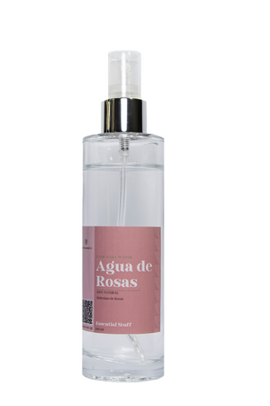 Agua de Rosas Natural – Tonifica, Refresca y Calma la Piel | Essential Stuff
