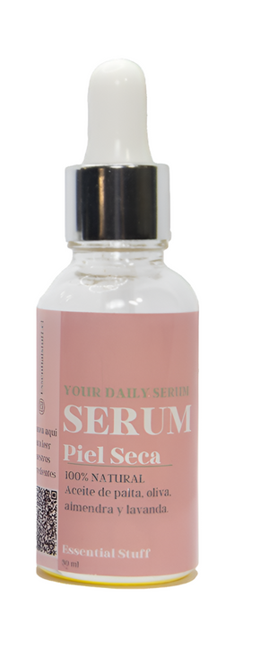 Serum Hidratante para Piel Seca – Nutrición Profunda con Aceites Naturales | Essential Stuff
