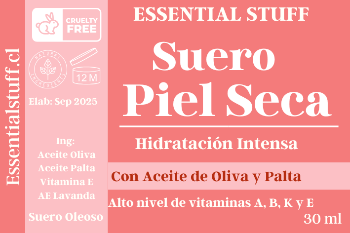 Suero Hidratante para Piel Seca – Nutrición Profunda con Aceites Naturales | Essential Stuff