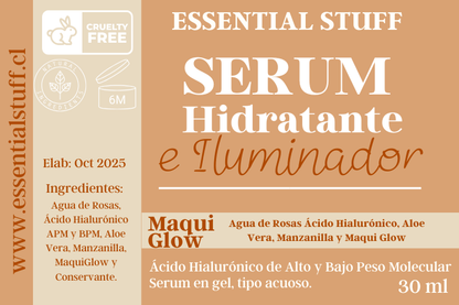 Serum Maqui Glow– Hidratación Profunda y Vitamina C | Essential Stuf
