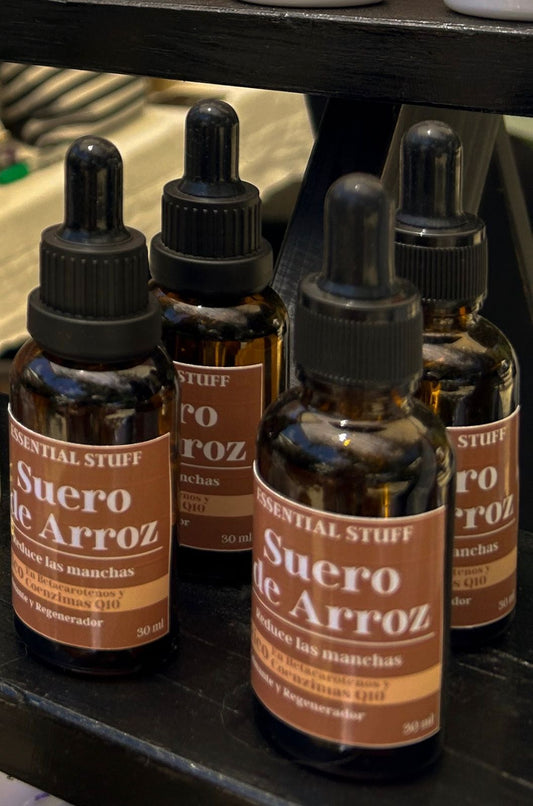 Aceite de Arroz Prensado – Nutrición, Suavidad y Luminosidad Natural | Essential Stuff