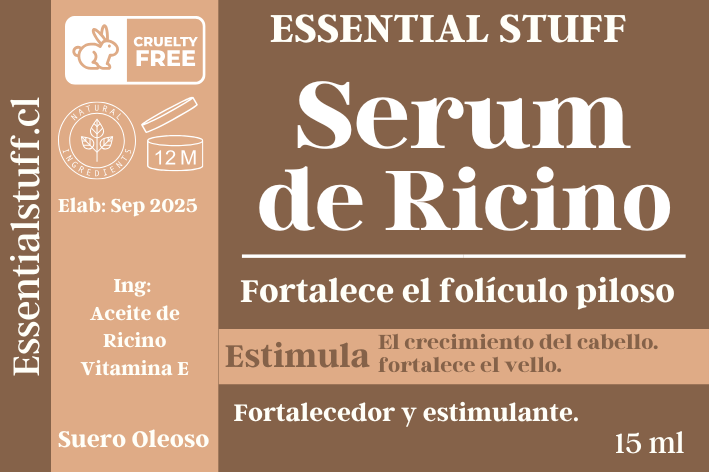Aceite de Ricino Natural – Fortalece Pestañas y Cejas | Essential Stuff