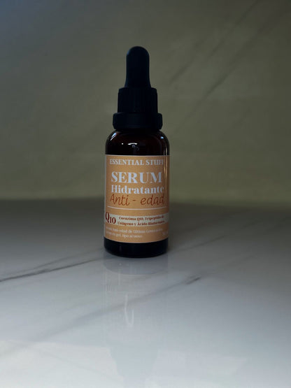 Serum de Antiedad con Q10 y Colágeno – Hidratación Profunda y Elasticidad | Essential Stuff
